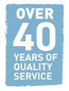 Over 40 years of Quality Service