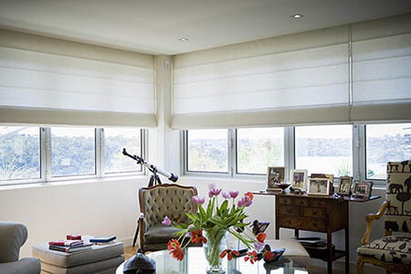 Translucent Roman Blinds